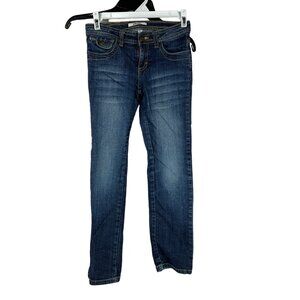 DKNY Youth Girls Skinny Fit Blue Denim Jeans Size 8/10